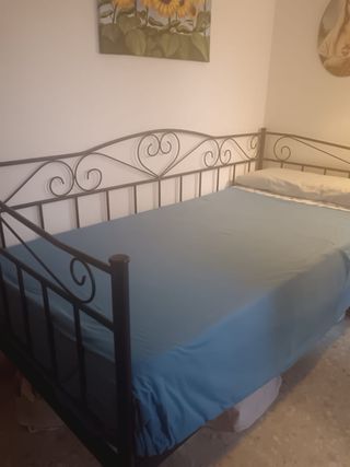 Estructura cama forja 90