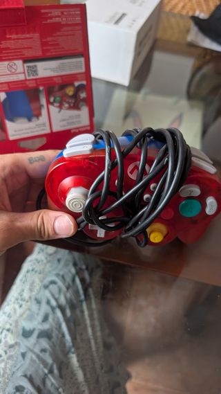 Mando Switch GameCube Nintendo Rojo