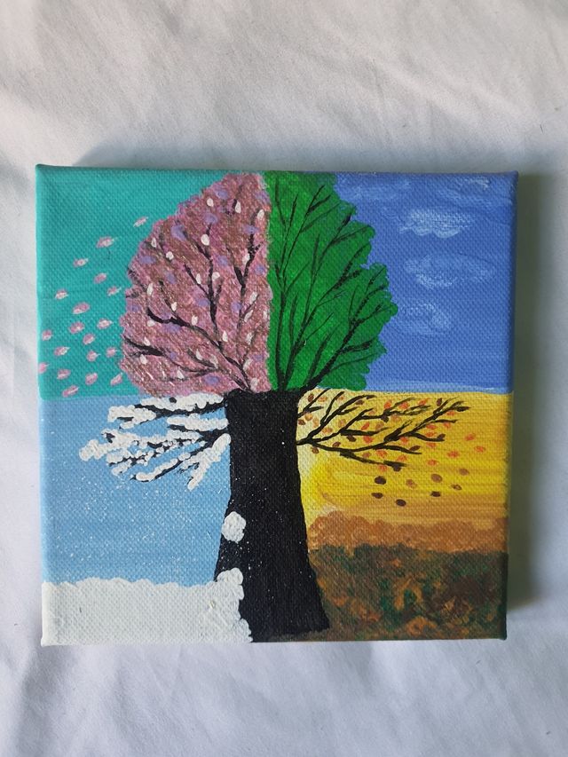 Cuadro de las 4 estaciones