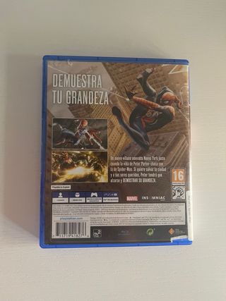 Marvel Spiderman PS4 Juego