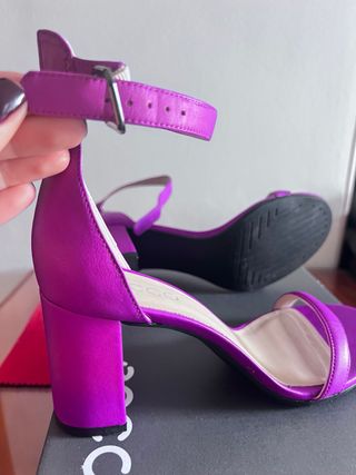 Sandalias ECCO PHLOX NEON Morado Talla 38