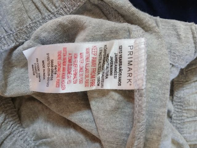 Pijama Manga Comprida e Calças