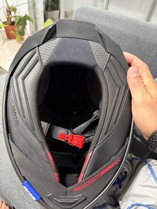 Casco Shark Elgen XL Gris Negro