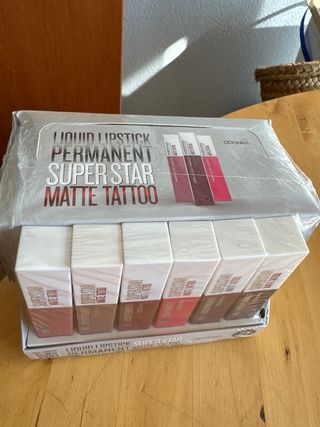 24 Pintalabios Líquidos DDONNA Super Star