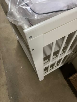 Cambiador IKEA blanco y colchón