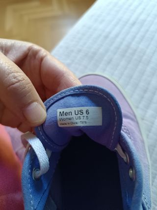 Zapatillas Vans Mujer Morado y Azul