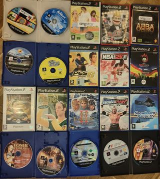 27 Videojuegos PlayStation 2
SE VENDEN JUNTOS