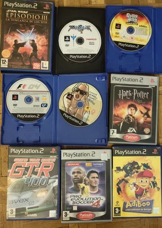 27 Videojuegos PlayStation 2
SE VENDEN JUNTOS
