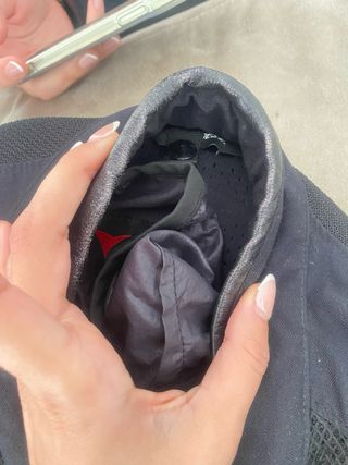 Chaqueta Moto Dainese Negra y Roja Hombre