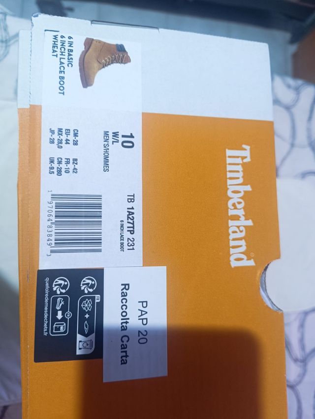 Botas Timberland Beige y Marrón