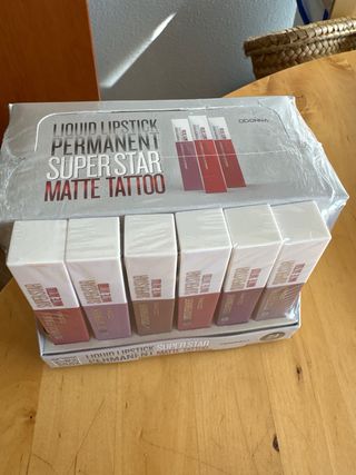 24 Pintalabios DDONNA Super Star Matte Tattoo