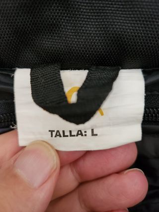 Pantalón de moto desmontable 3 piezas talla L