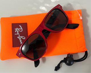 Ray-Ban Occhiali da Sole Rossi Unisex misura S
