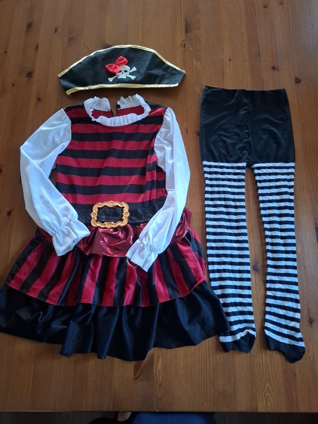 Disfraz Pirata Niña 6-9 años