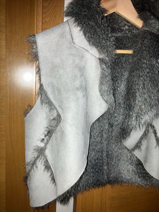 Chaleco de pelo talla única