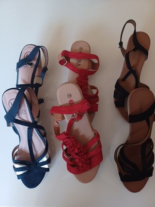 OFERTON LOTE Sandalias de mujer talla 39