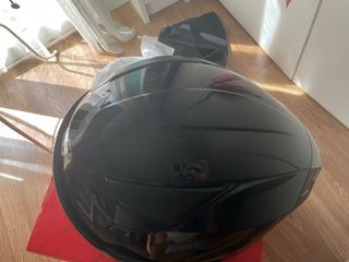 Casco Moto Negro Talla XS con 2 viseras incluidas