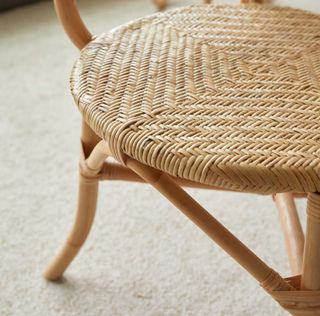 Par de sillones de ratán
