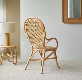 Par de sillones de ratán