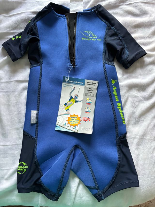 Neopreno bebé Aqua Sphere sin usar