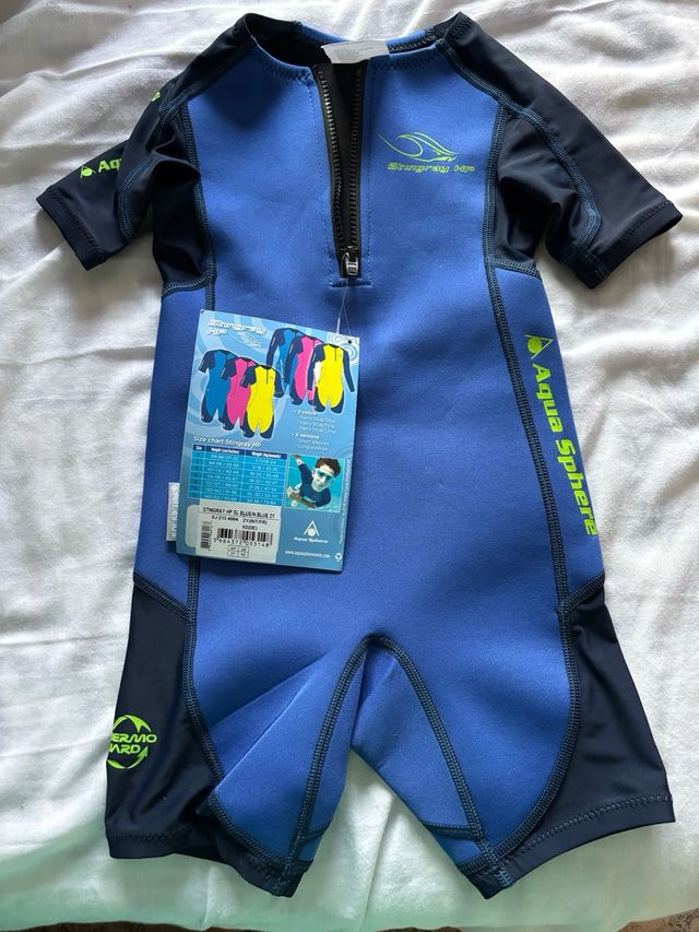 Neopreno bebé Aqua Sphere sin usar