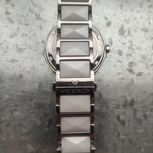 Reloj Viceroy Mujer Blanco y Plateado