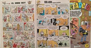 6 Cómics Súper Mortadelo años 80