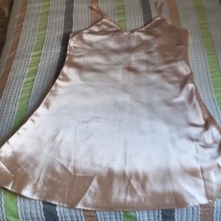 Conjunto bata y camisón rosa