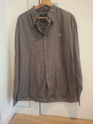 Camisa Fred Perry Gris