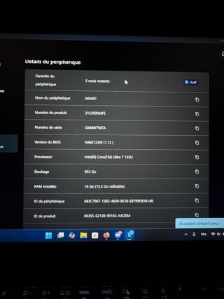 Lenovo ThinkPad T14s Gen 5 - Negro