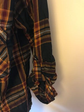 Camisa cuadros Stradivarius XL