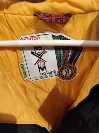 Chaqueta Burton Negra Talla XL