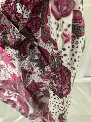 Vestido estampado mujer