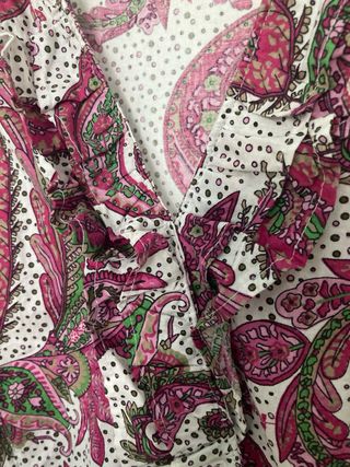 Vestido estampado mujer