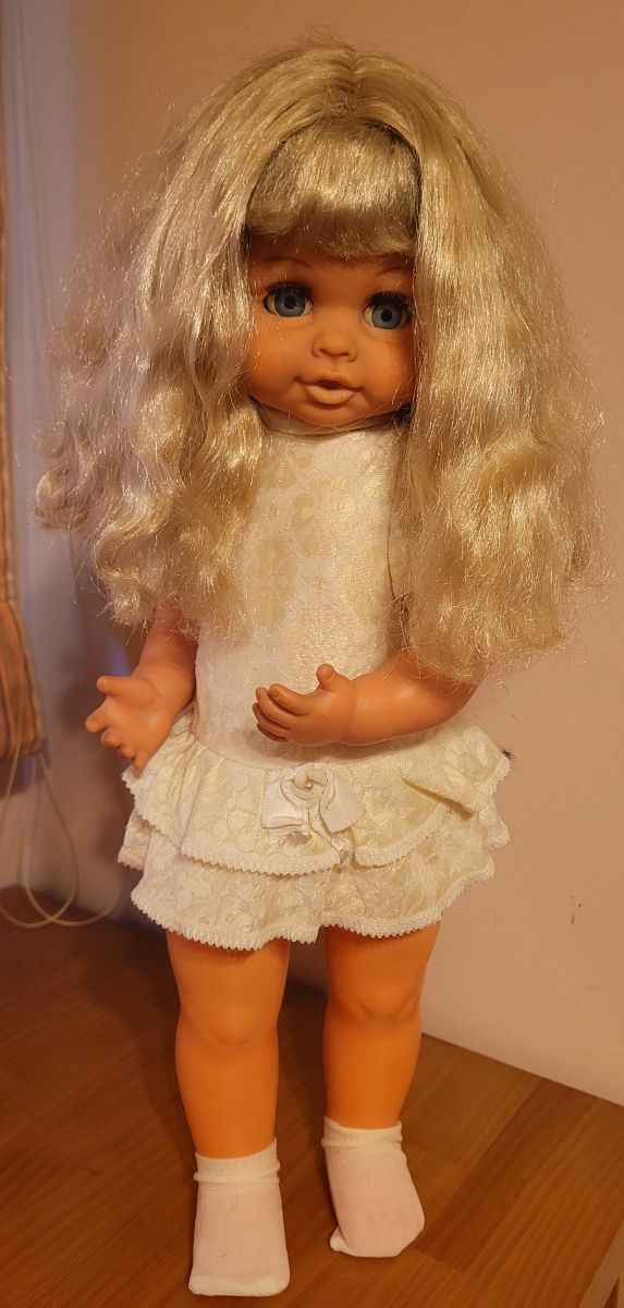 Muñeca antigua Mamá Luchi