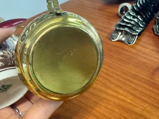 Set Tète-à-tète Ottone e Ceramica