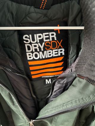 SUPERDRY Chaqueta Bomber Superdry SDX Verde CALENT