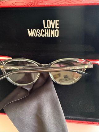 Montura de gafas Love Moschino transparente