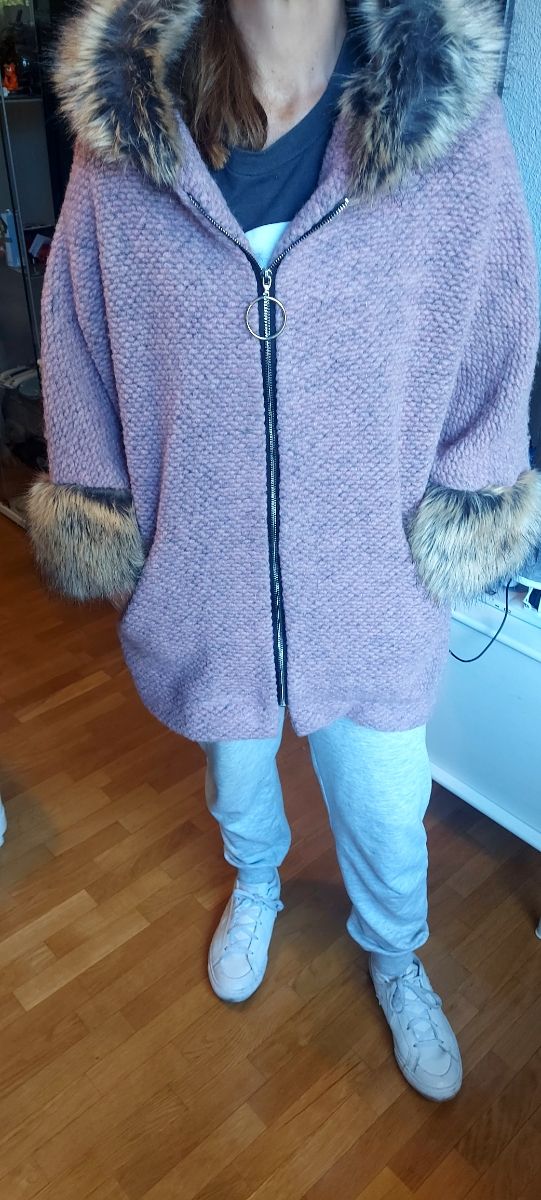 Chaquetón HUG & CLAU rosa