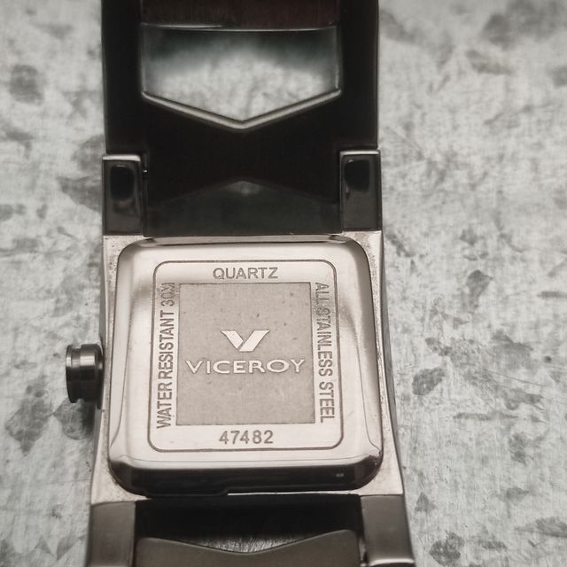 Reloj Viceroy Mujer Negro y Plateado