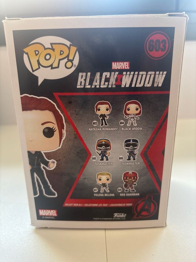 Funko Pop! Black Widow Natasha Romanoff 603