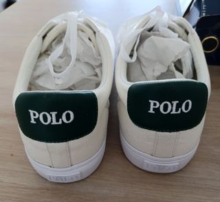 Zapatillas Polo Ralph Lauren Beige y Verde