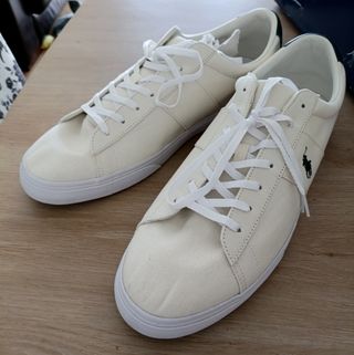 Zapatillas Polo Ralph Lauren Beige y Verde