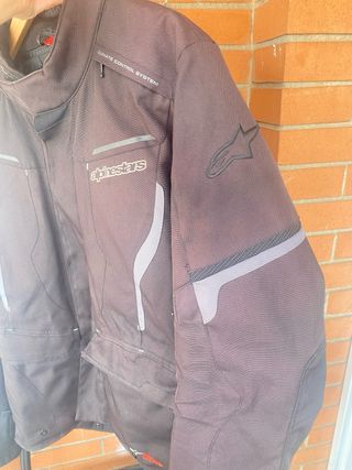Chaqueta Moto Alpinestars Hombre Negra