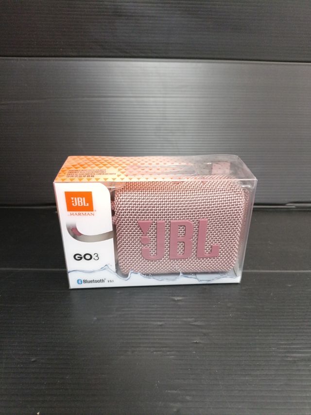 JBL Go 3 Altavoz Portátil Bluetooth Rosa