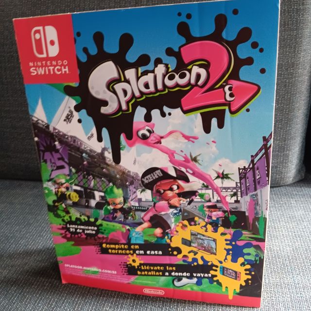 Display Splatoon Nintendo Cartoleria nintendo