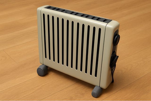 Radiador eléctrico portátil – Calor inmediato .
