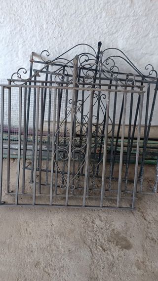 4 Rejas de forja negras
