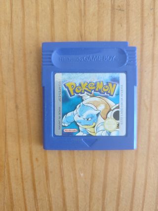 Pokemon Azul Game Boy Nintendo RPG