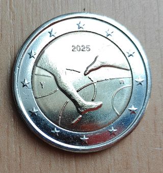 2 Euros Finlandia 2025 Atletismo.
